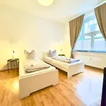 Apartmán Appartement,kostenfrei Parkplatz,innenstadt,6personen,3sz,eg, *