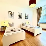 Apartman Appartement,kostenfrei Parkplatz,innenstadt,6personen,3sz,eg, *