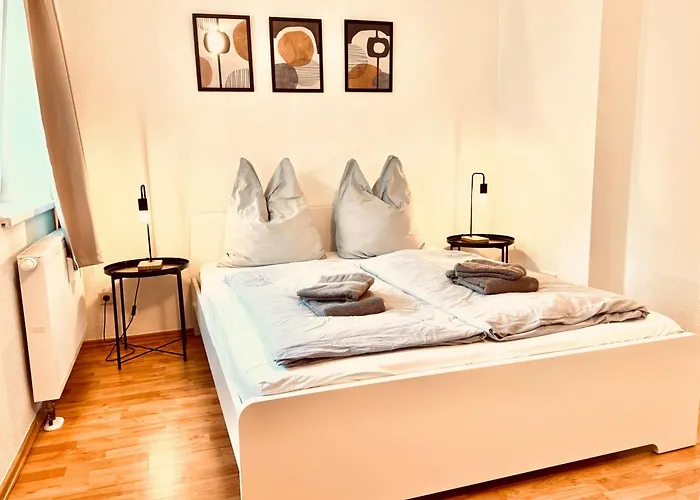 Holiday Appartement,kostenfrei Parkplatz,Innenstadt,3 Bdr,6 Personen,Babybett * Bautzen