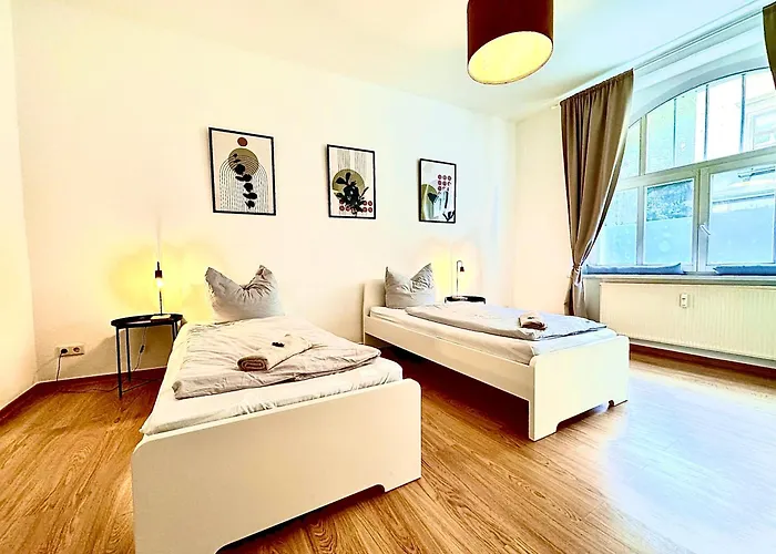 Apartment Holiday Appartement,kostenfrei Parkplatz,Innenstadt,3 Bdr,6 Personen,Babybett *