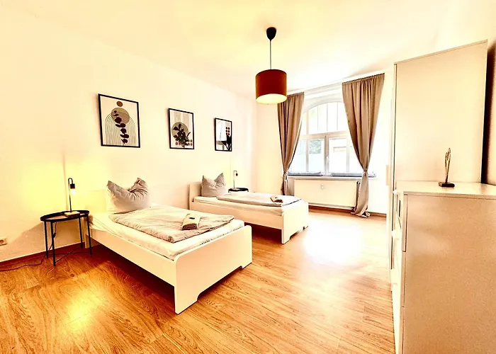 Apartment Holiday Appartement,kostenfrei Parkplatz,Innenstadt,3 Bdr,6 Personen,Babybett